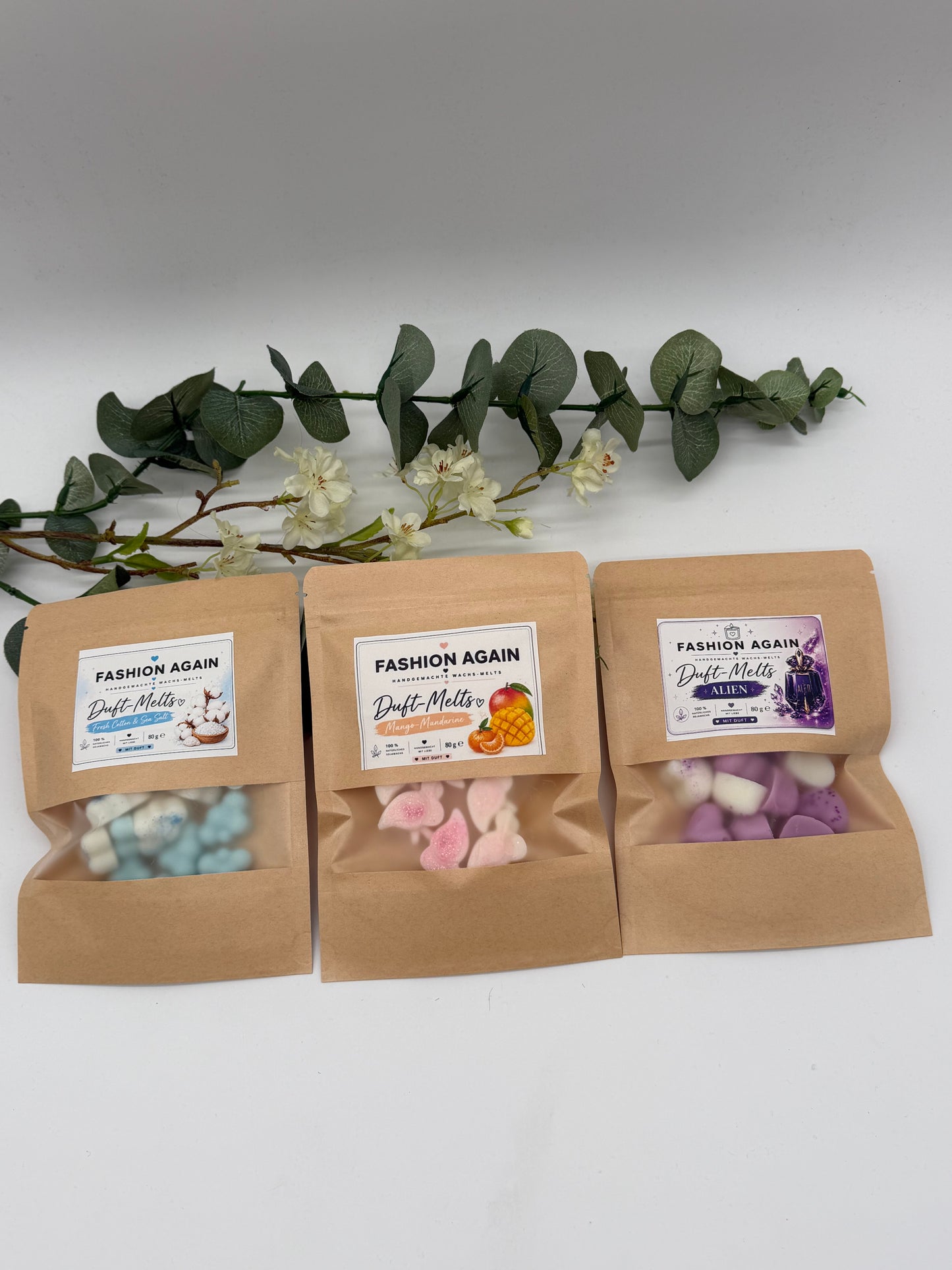 3 Duftmelts deiner Wahl je 80g | Handmade & Vegan