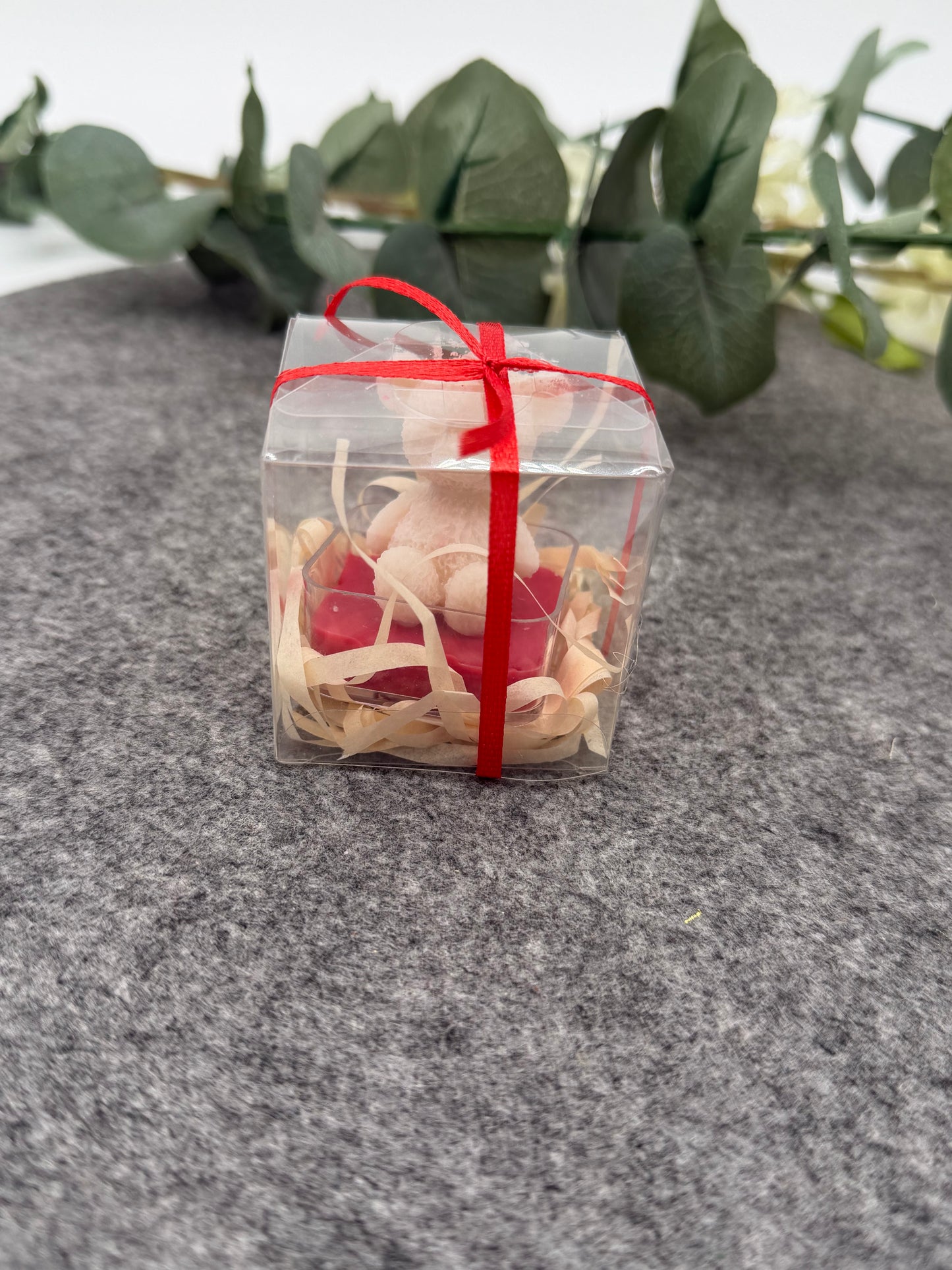 Teddybär 🧸🌹 Mini im Teelicht