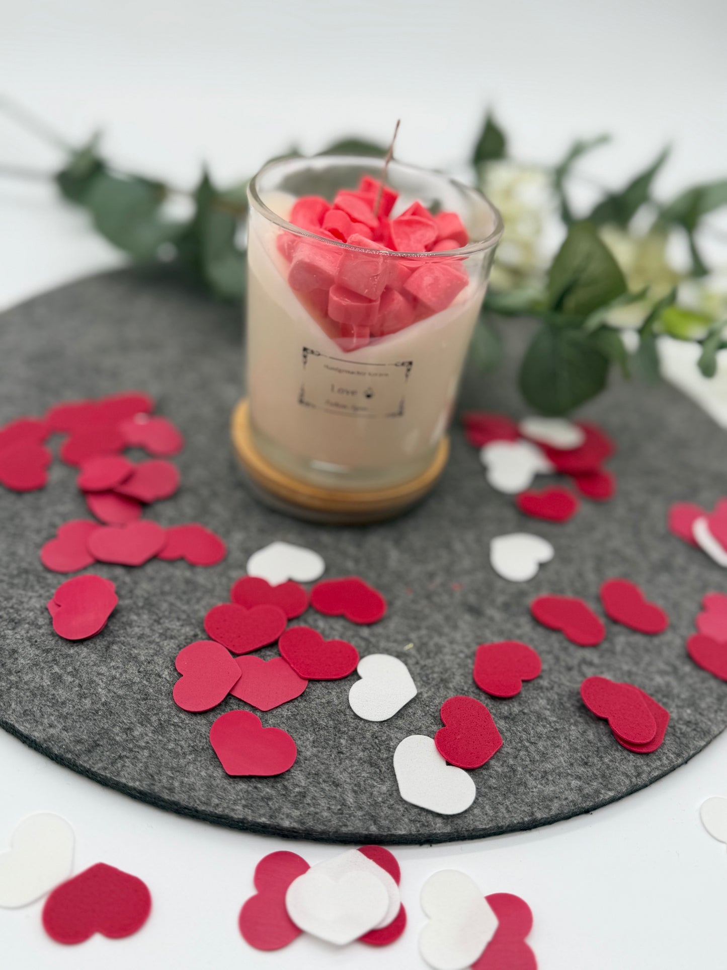 NEU Romantische Herzkerze Love ❤️🕯️