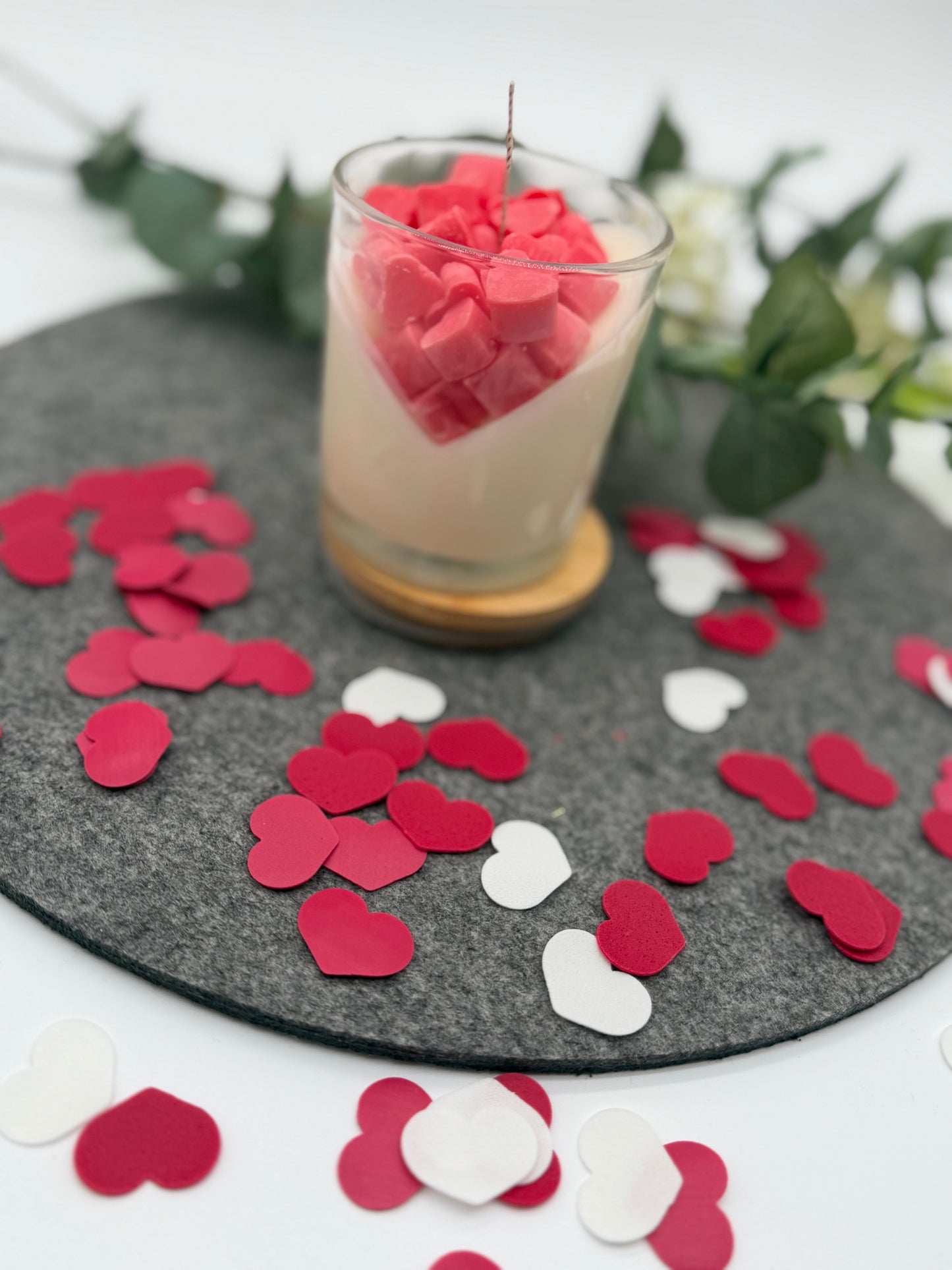 NEU Romantische Herzkerze Love ❤️🕯️