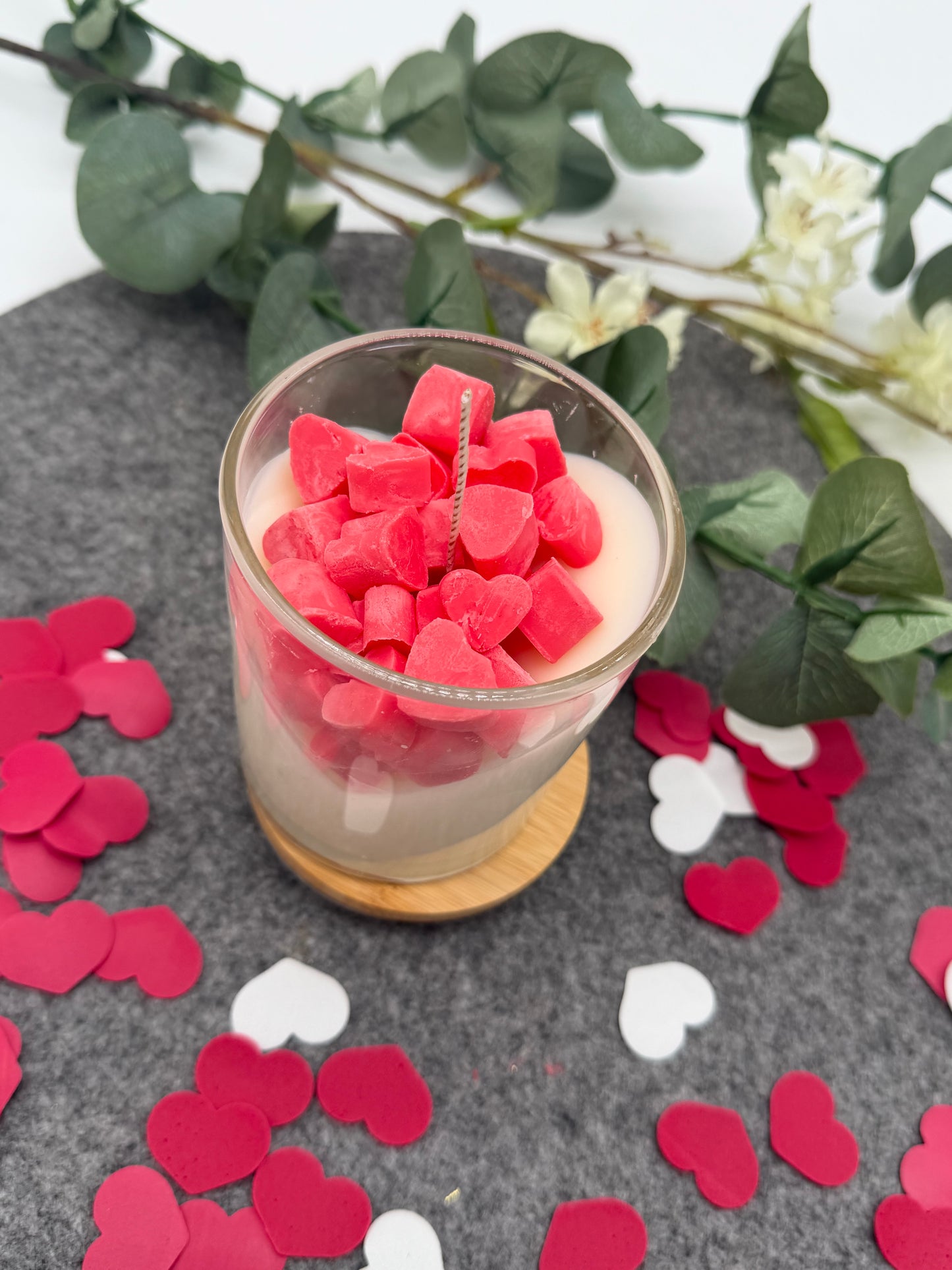 NEU Romantische Herzkerze Love ❤️🕯️