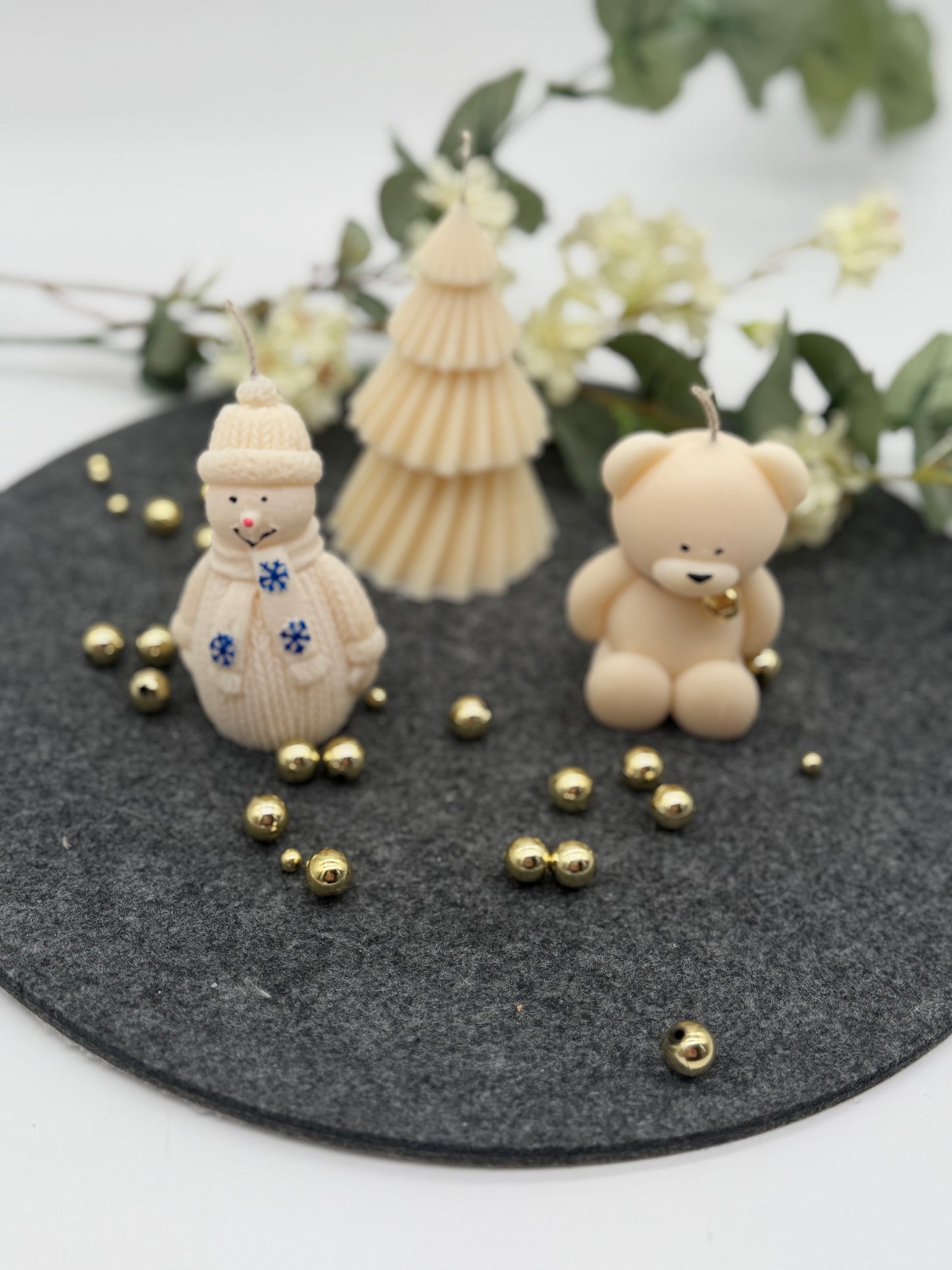 Handgemachte Kerzen / Weihnachten