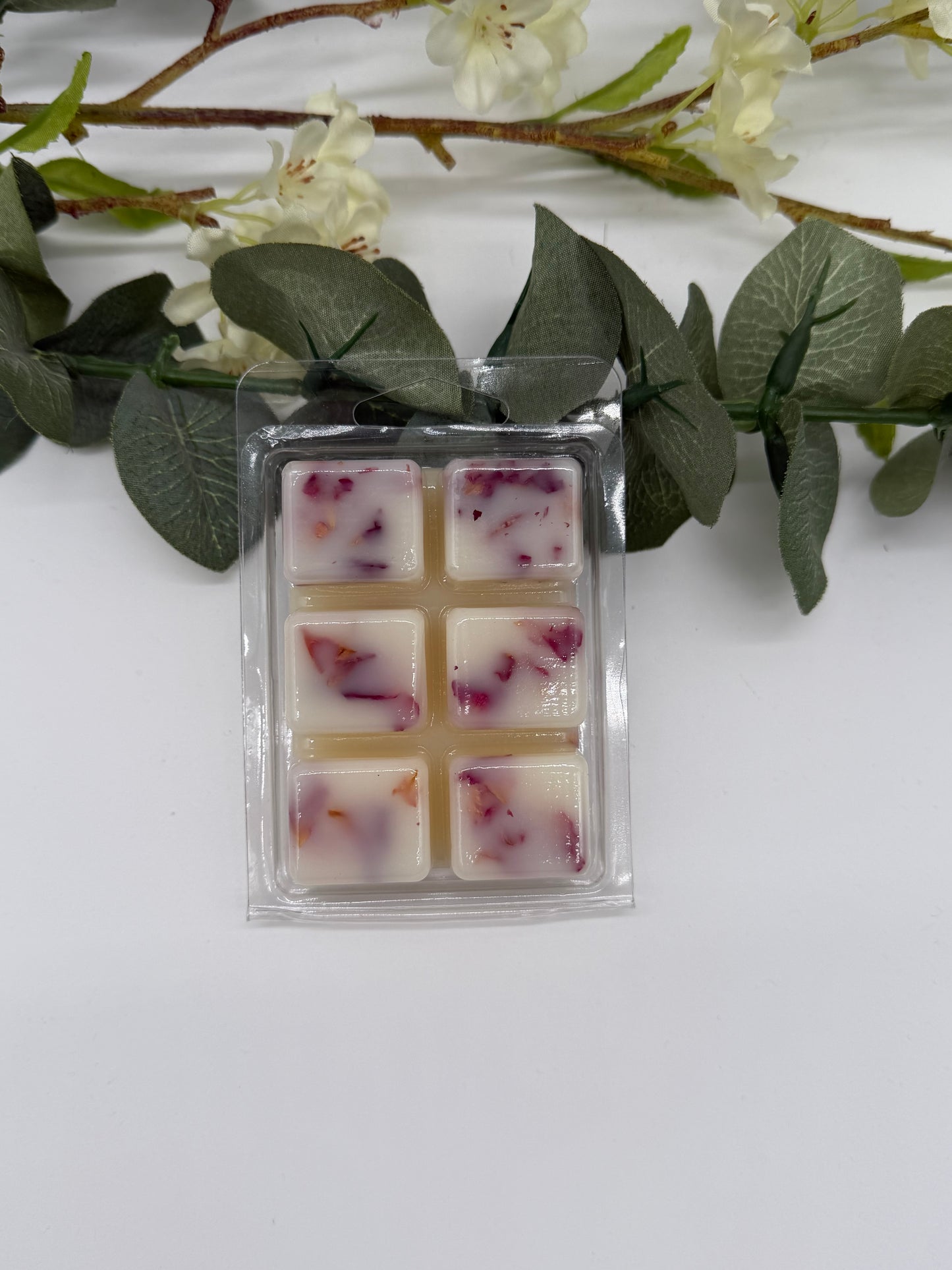 Duftmelts mit Blüten Handmade