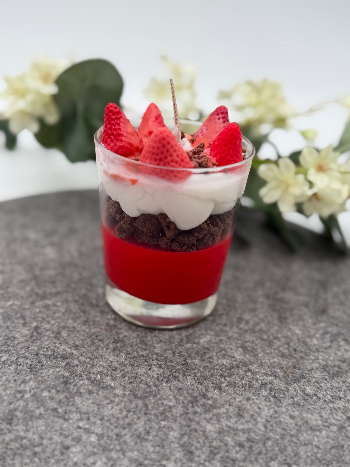 Strawberry Glück 🍓🕯️