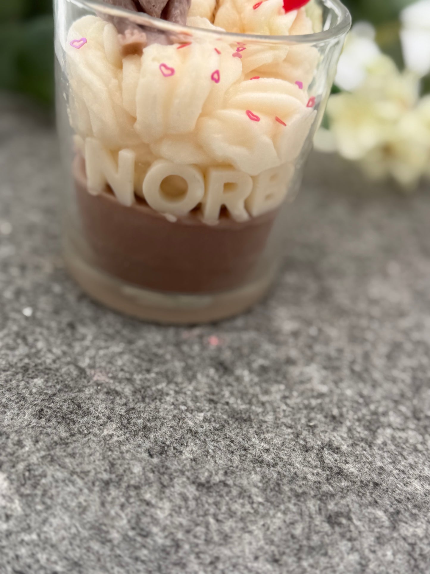 Personalisierte Hunde Geburtstagskerze im Glas | Happy Birthday