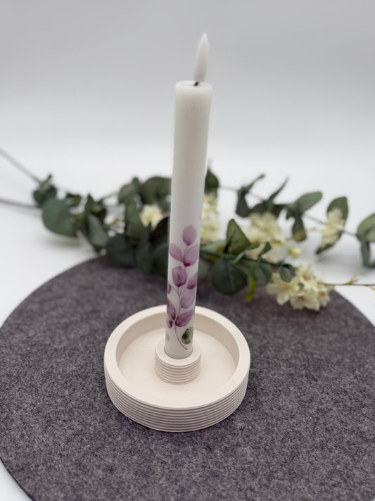 Kerzenhalter aus Jesmonite  | Handgegossen | Preis pro Stück
