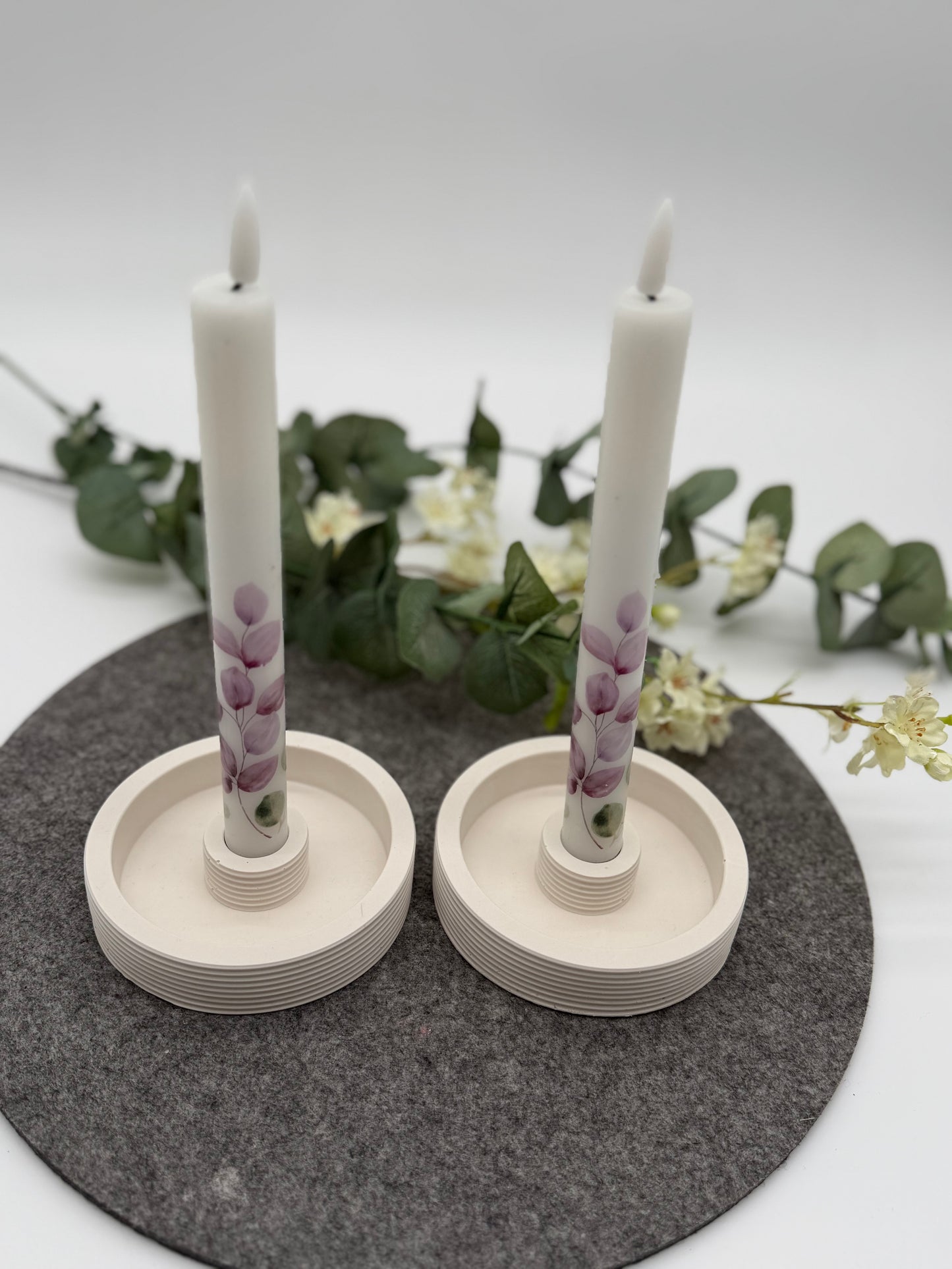Kerzenhalter aus Jesmonite  | Handgegossen | Preis pro Stück
