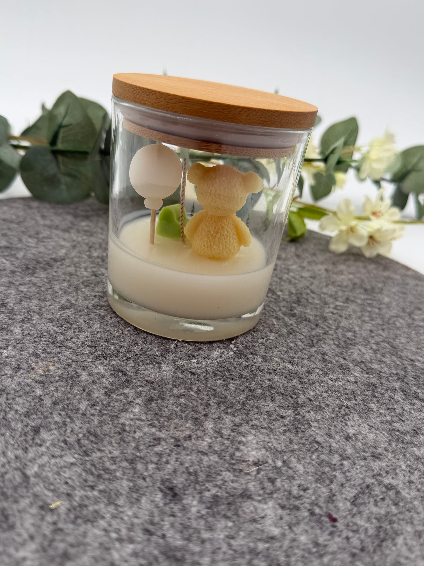 Taufkerze / Willkommen kleines Wunder 👶🕯️