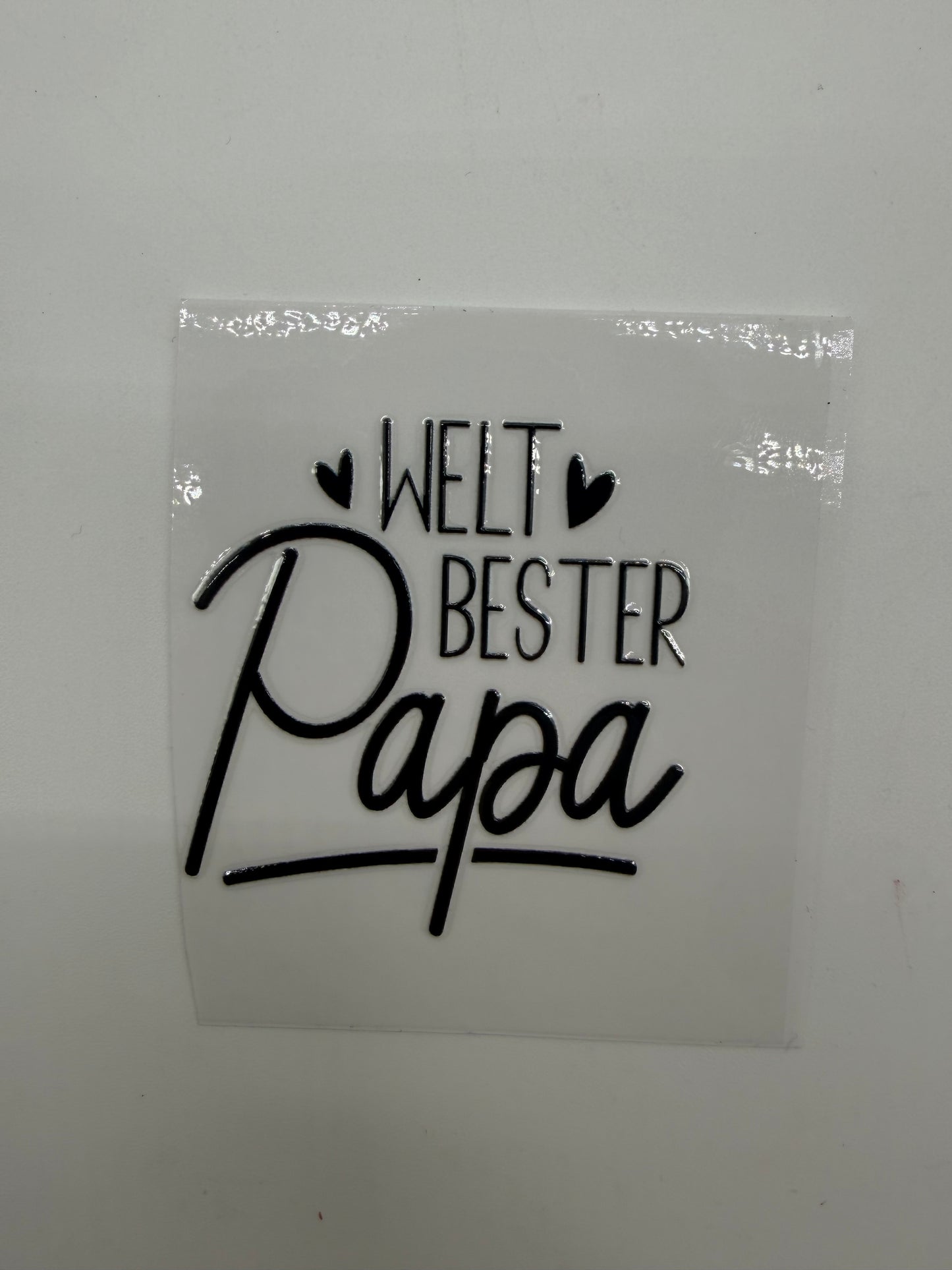 NEU Vatertagskerze mit Wunschmotiv