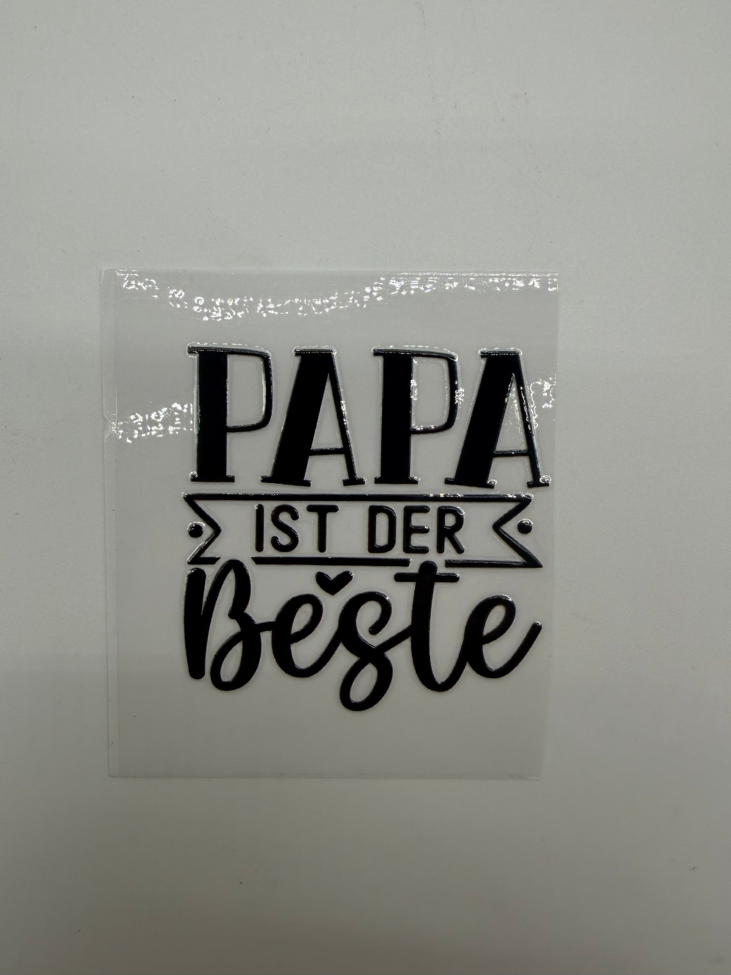 NEU Vatertagskerze mit Wunschmotiv