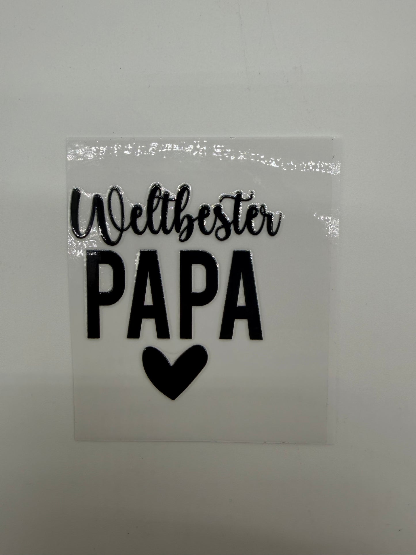 NEU Vatertagskerze mit Wunschmotiv