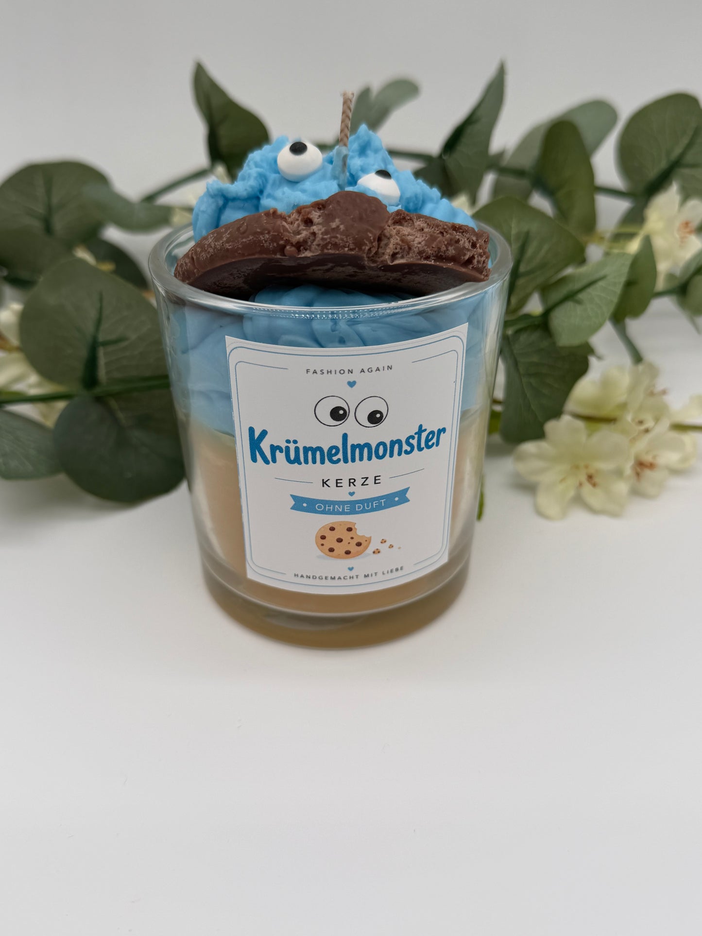 Krümelmonster Kerze