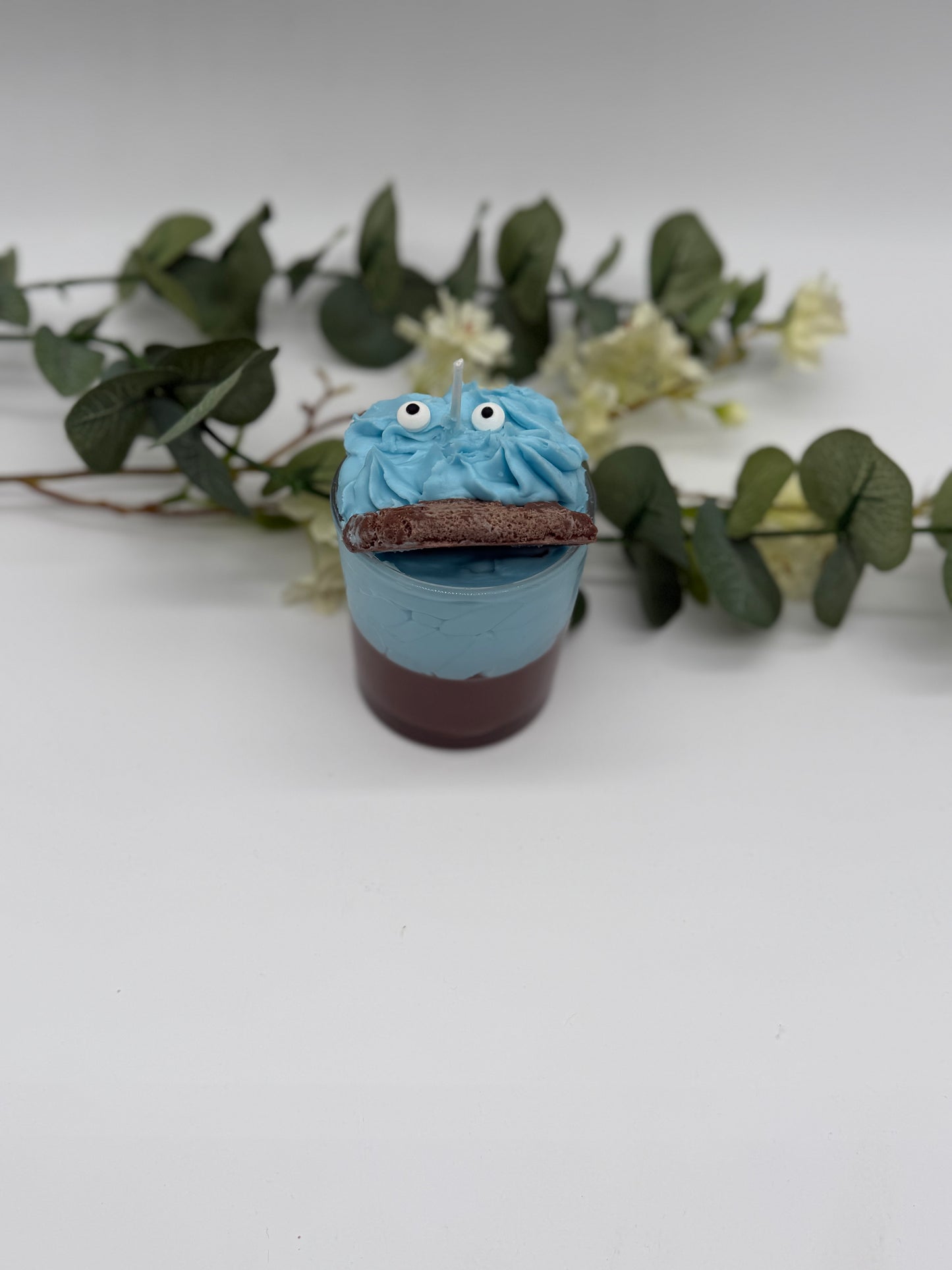 Krümelmonster Kerze