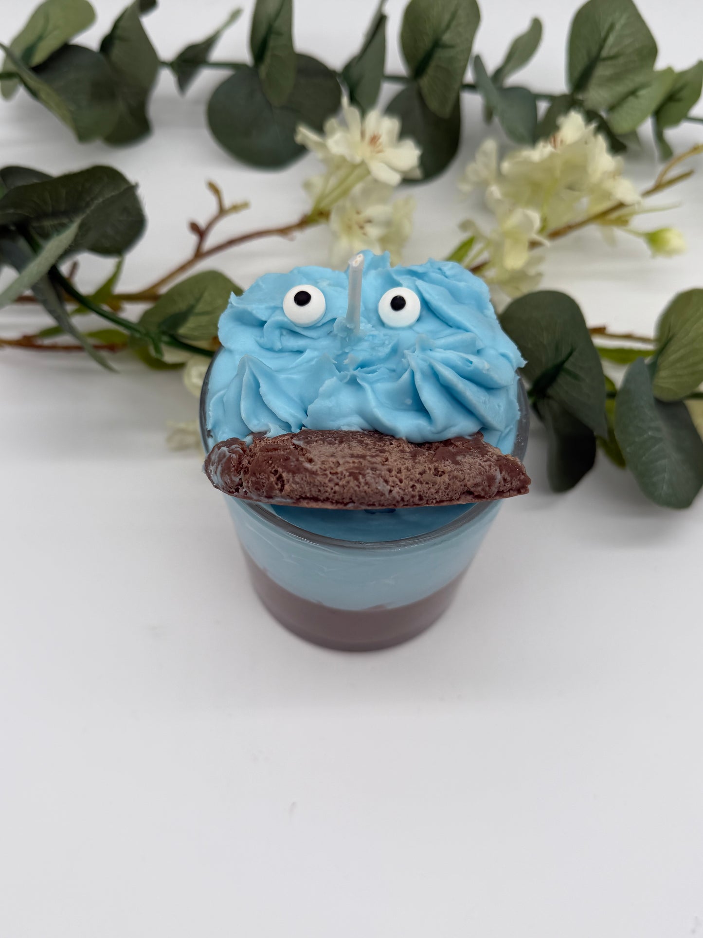 Krümelmonster Kerze