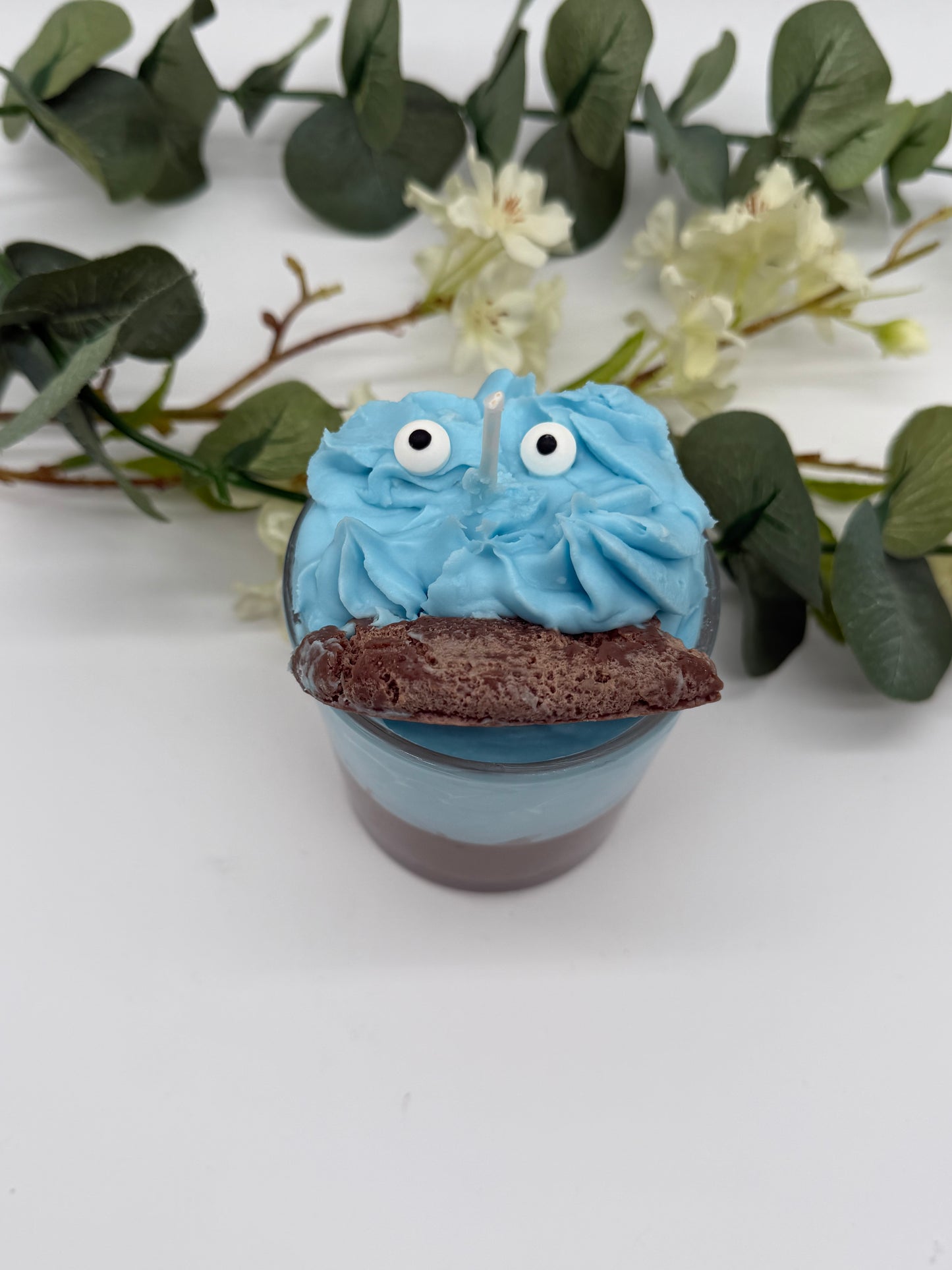 Krümelmonster Kerze